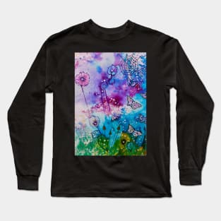 Fantasy Flowers Long Sleeve T-Shirt